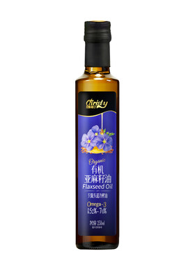 克妮斯汀有机亚麻籽油可以直接喝