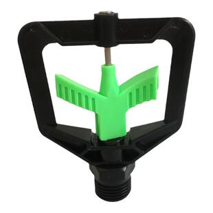 塑料蝶形雨状喷头农业园林灌溉自动旋转草坪喷灌喷头360度喷洒器