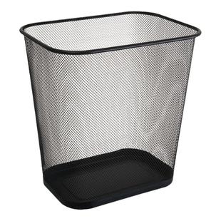 铁网垃圾桶家用办公室铁丝网纸篓长方形卫生间厕所铁艺网格拉圾桶