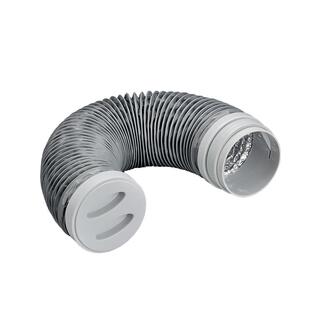 新风系统软管75/110pe管新风口软连接管道配件新风末端消音软管