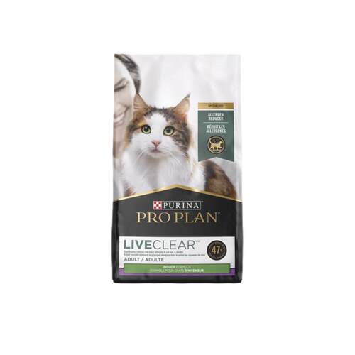 【自营】冠能LiveClear火鸡防猫毛过敏减少过敏源室内猫粮5.67kg