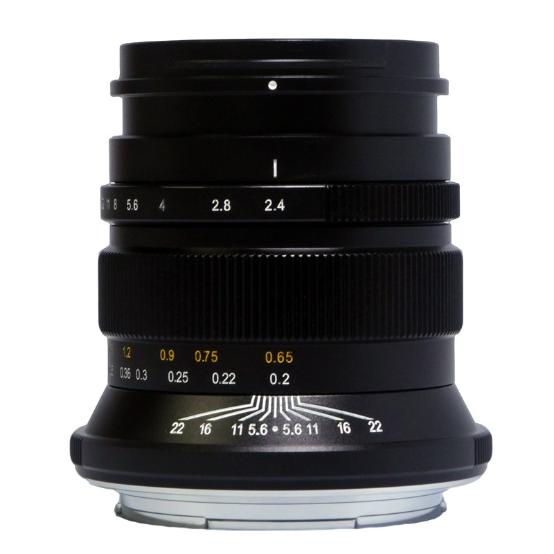 中一光学30mmF2.4中画幅广角镜头