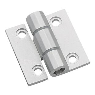 铝合金型材限位阻尼合页可调节锌合金工业限位铰链柜门缓冲器活页