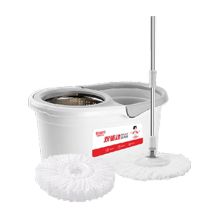 好媳妇旋转拖把家用一拖净拖地拖布新款免手洗自拧水自动脱水1套