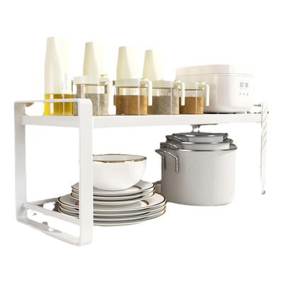 厨房置物架台面橱柜隔板分层架柜