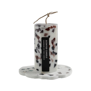 八边形柱状PC模具 diy手工香薰蜡烛连体几何工艺蜡烛亚克力模具