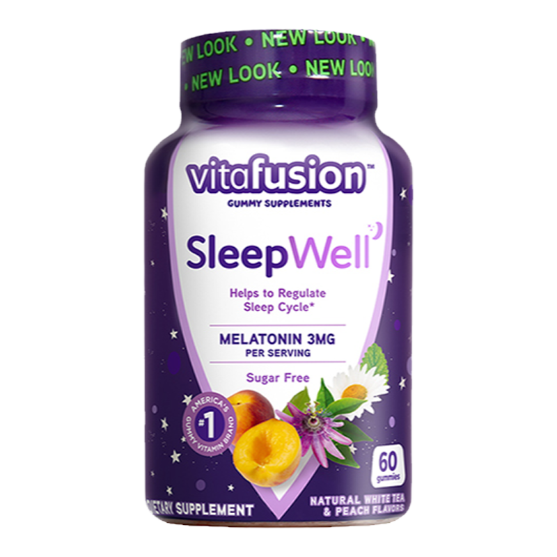 美国vitafusion褪黑素睡眠软糖