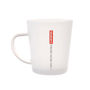 卫生间刷牙杯高级感磨砂玻璃漱口杯轻奢高颜值杯子洗漱牙刷杯牙杯