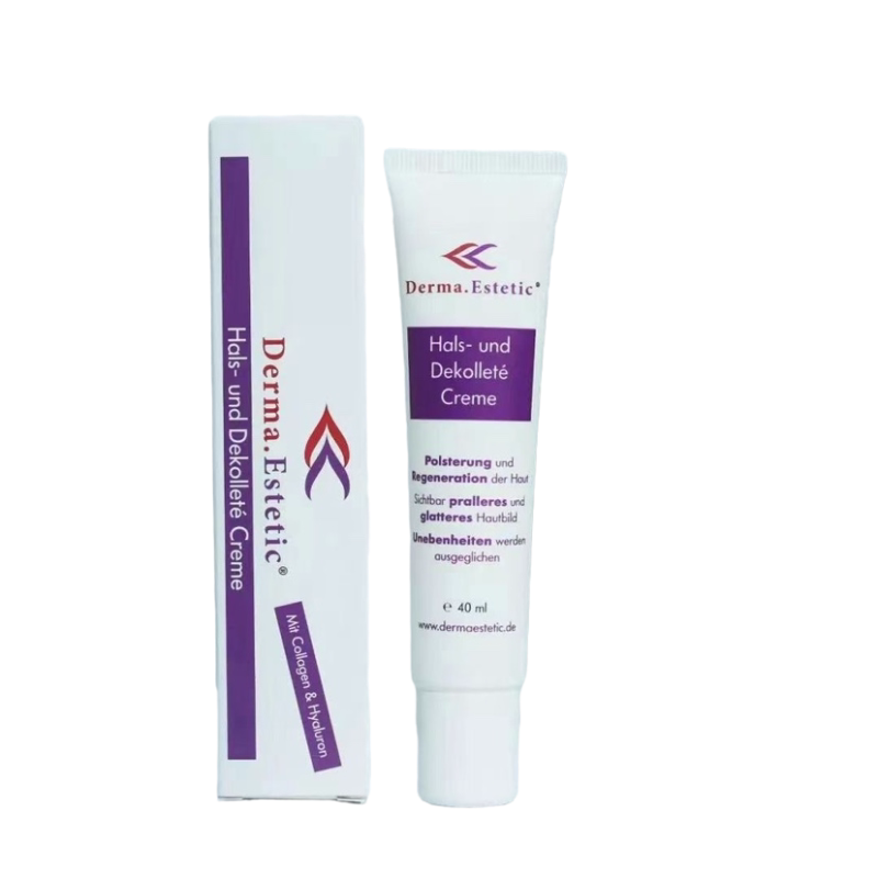 德国Derma.Estetic颈纹霜护颈霜40ml抚平皱纹细腻润滑肌肤保湿霜