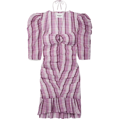 Isabel Marant Etoile 春夏女格纹迷你连衣裙