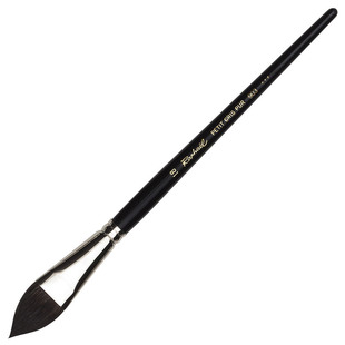 法国Raphael903拉斐尔水彩画笔猫舌笔松鼠毛榛形画刷铺色拉线花瓣