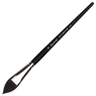 拉斐尔水彩笔猫舌笔松鼠毛榛形刷