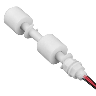 铁氟龙PVDF双浮球四氟耐强酸碱防腐电镀化工控制水位水箱液位开关