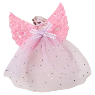 冰雪奇缘女孩甜美后脑勺发卡子儿童艾莎公主发夹女童爱莎亮片头饰