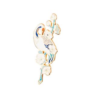 故宫淘宝｜紫禁寻芳胸针徽章设计感国风别针文创生日毕业礼物女生