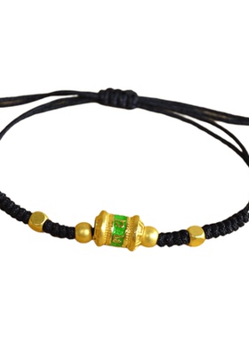 编织本命年红绳手链小财龟手绳