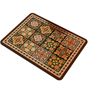 美式复古厨房台面沥水垫硅藻泥吸水垫速干防水防滑免洗隔热台面垫