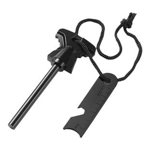 便携户外合金打火棒荒野生存装备防水防潮打火器野外应急生火神器