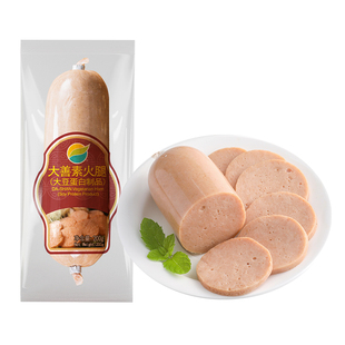 齐善素食大善素火腿素肠素肉素菜仿荤食品豆制品纯素佛家素香肠