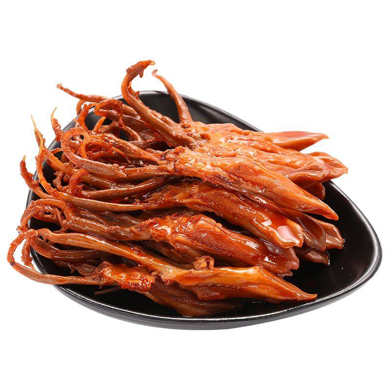 温州特产鸭舌酱香香辣味零食