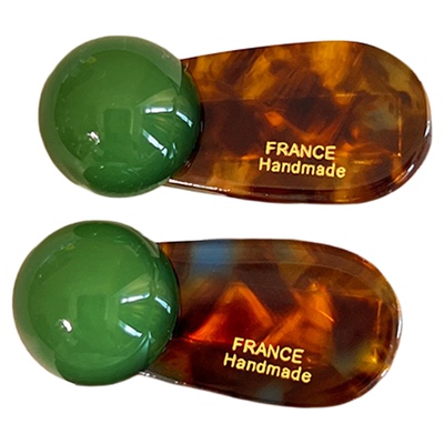 韩系~圆球发夹边夹侧边夹2025新