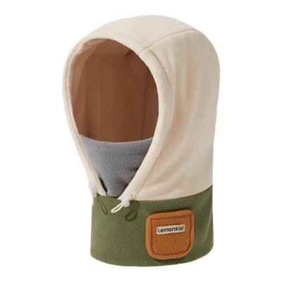 儿童帽子围脖一体防风面罩三合一