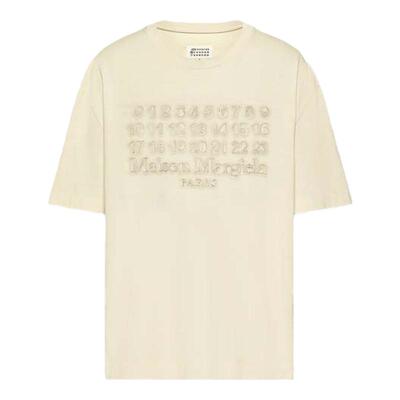 [买即赠]马吉拉徽标缝线短袖T