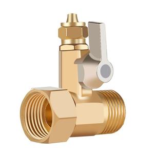 净水器三通阀门纯铜2分3分直饮机角阀转换开关通用件水龙头分水阀