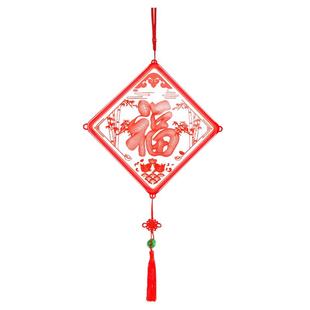 插电款发光福字LED彩灯挂饰2026新年春节室内窗户马年气氛围装饰