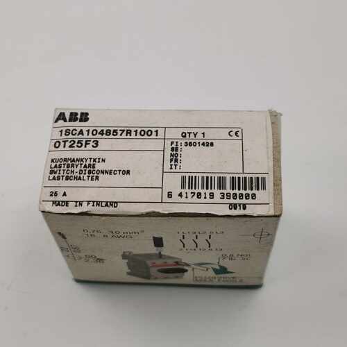 议价正品ABB隔离开关OT63FT3 OT45ET3 OT25F3 现货
