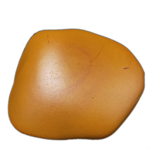 黄蜡石晒龟石原石乌龟用品缸造景小青发色平板方晒台天然石腊黄26