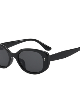 韩版复古方框太阳眼镜女遮阳