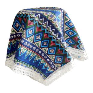 茶几防尘盖布桌布电脑罩电器万能盖巾防油防晒清新民族风小方巾