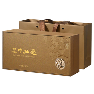 2025新茶汉中仙毫礼盒装明前特级头采春茶陕西特产西乡绿茶叶120g