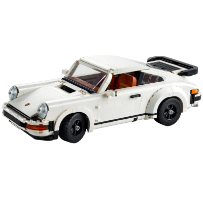 复古保时捷911turbo敞篷跑车积木