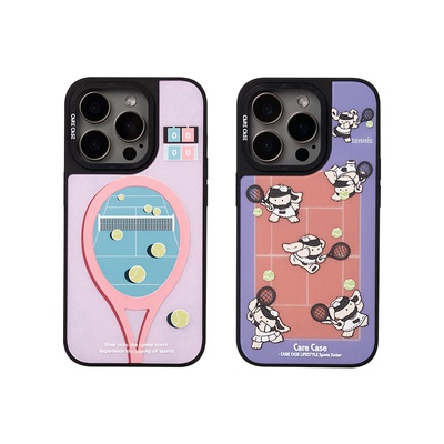 CARECASE黑框网球系列磁吸壳