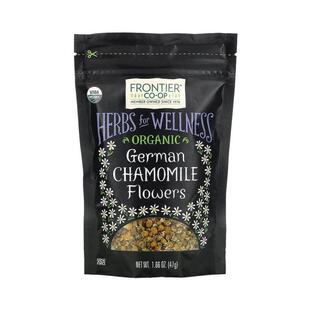 香港直发Frontier Co-Op德国洋甘菊花袋装芳香有机清香冲泡47g