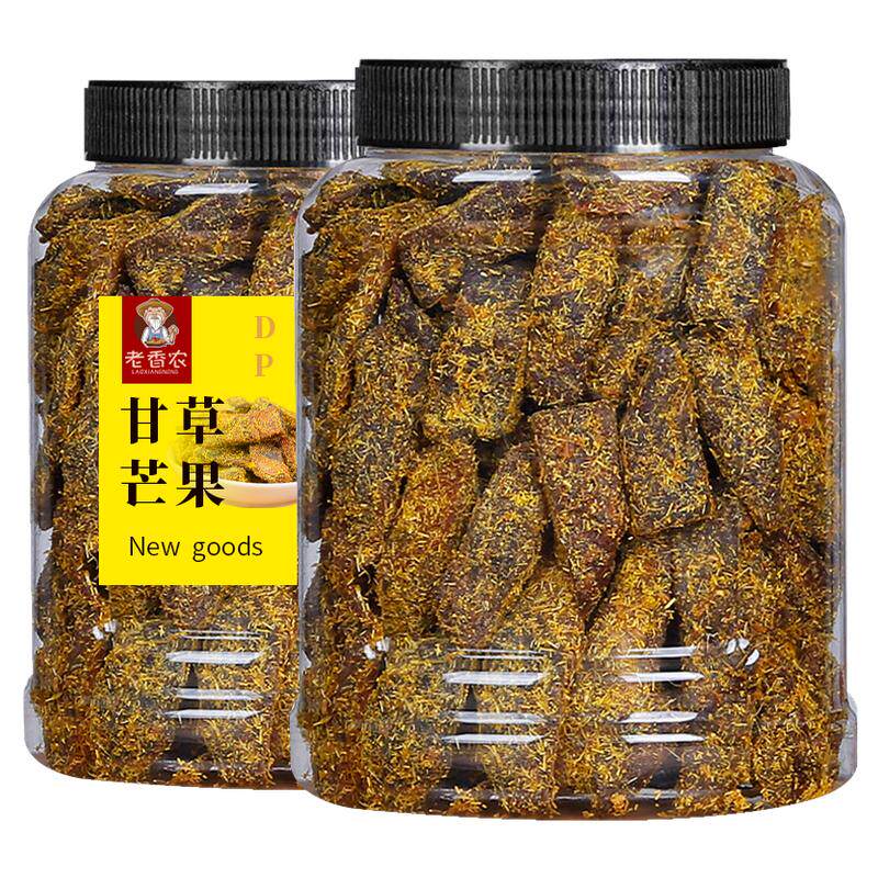 老香农杭州传统蜜饯甘草芒果干