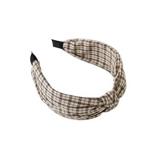 韩国文艺风格纹打结发箍女宽边高颅顶发饰碎发卡淑女减龄头箍秋冬