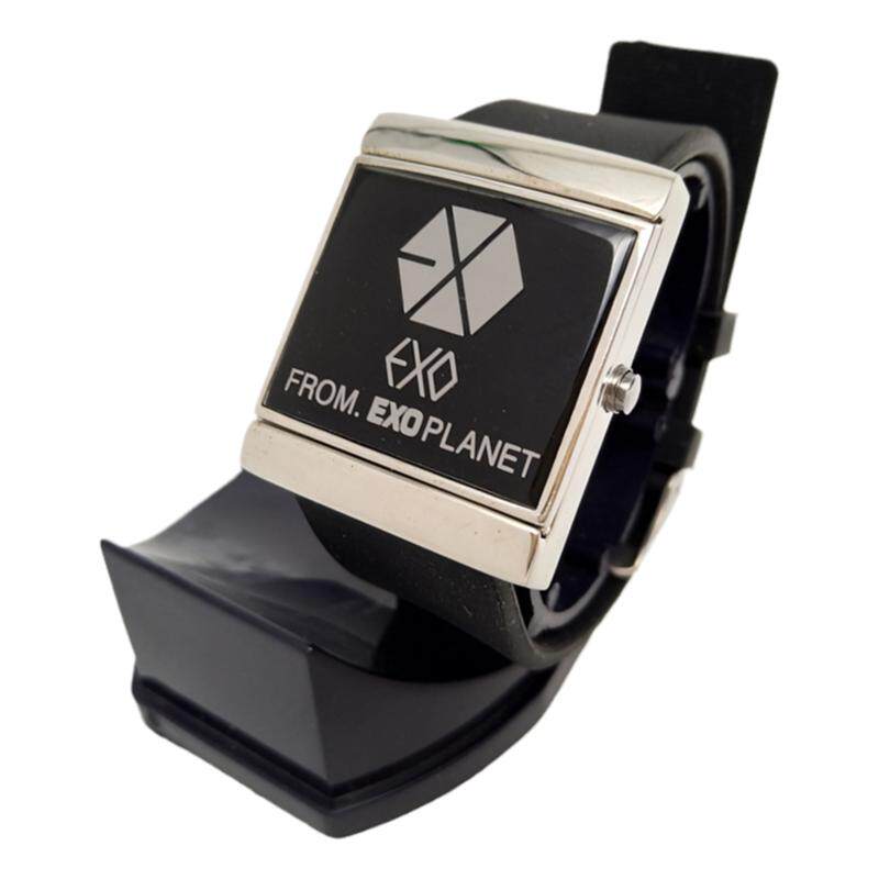 包邮促销 EXO组合标志滑盖LED手表 影视明星电子表周边 生日礼物
