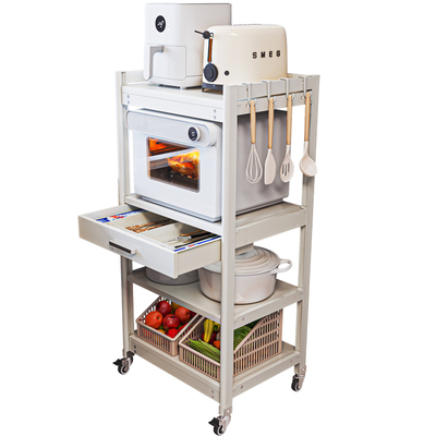 窄款35CM深微波炉落地多层置物架