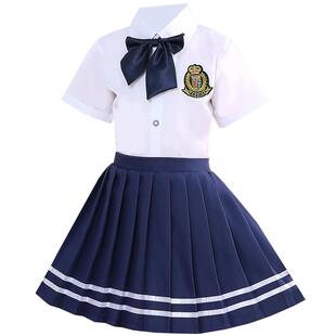 儿童合唱服中小学生校服男女童班服毕业照诗歌朗诵比赛英伦学院风