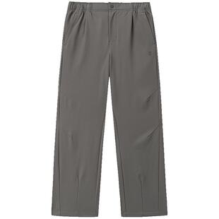 安踏樊振东系列 | 男女新款复古休闲梭织直筒阔腿长裤172628503R