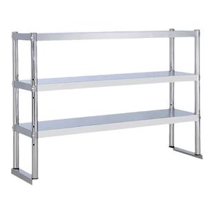 不锈钢台面立架厨房冰柜冷柜桌面收纳架工作台置物架操作台上架子