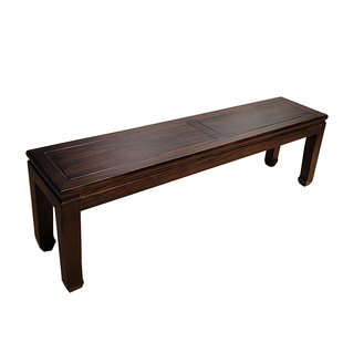 实木长凳北方老榆木长条凳子换鞋凳卧室床尾凳沙发边凳家用长板凳