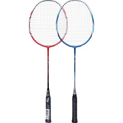 红双喜复合碳素羽毛球拍耐打超轻