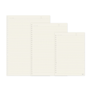 物几 活页纸b5可拆卸笔记本替换纸a4空白内页26孔活页夹本子替芯a5横线方格英语作文本考研错题本内芯学生用