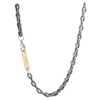 ROADLATIVE复古痞帅简约钛钢素链