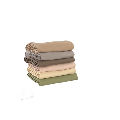 花花造梦纯色长绒棉贡缎被套