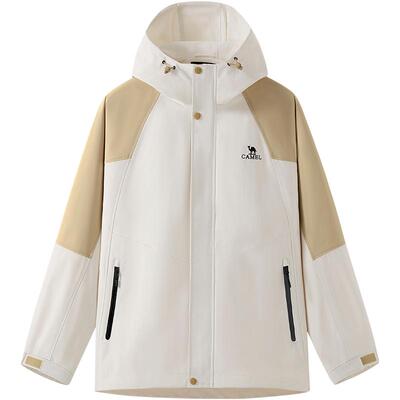 骆驼秋冬季夹克外套冲锋衣防泼水